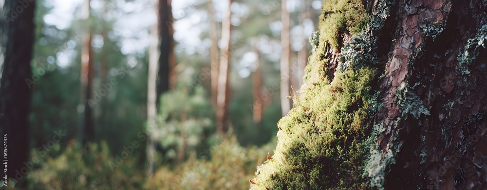 Fototapeta premium 壮大な自然が持つ威厳を感じさせる背景