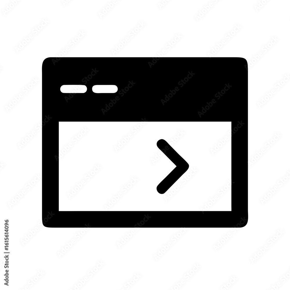 terminal square command window icon design terminal square command window icon design