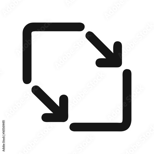 transform resize and rotate icon design