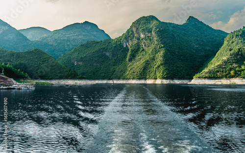 River Yangtze, Changjiang, longest river in Asia in China