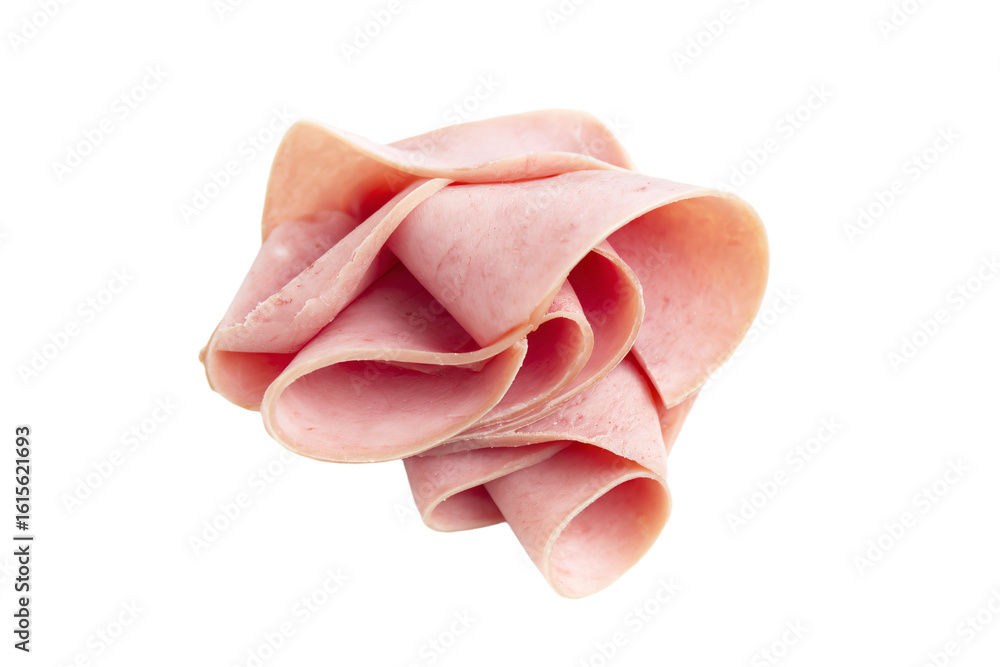 a ham is shown on a white background a ham is shown on a white background