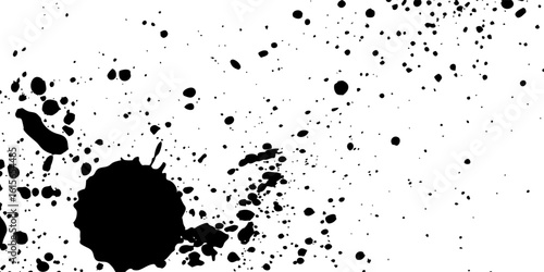 Random dots, circles. Dotted, speckles pattern. Pointillist, pointillism background. Stipple, stippling texture