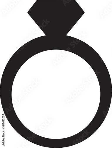 DIAMOND RING SILHOUETTE