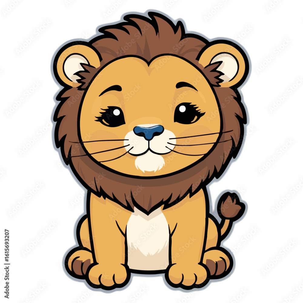 Playful lion 28.eps Drawing Playful lion 28.eps Drawing