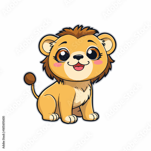 Huggable lion 32.eps Vinyl Design