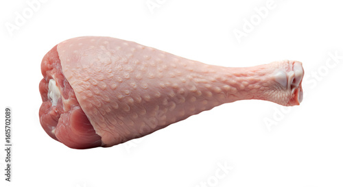 Isolated Turkey Leg Raw Meat Against Transparent Background Food Photo