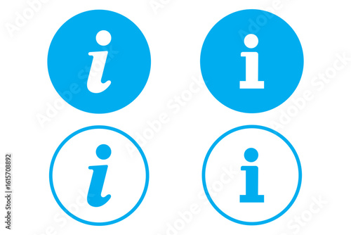 information icon set. info button. info symbol flat style. Information icon collection. Info icons Info Point Icon Black. Help Logo. Info simple set vector icon.