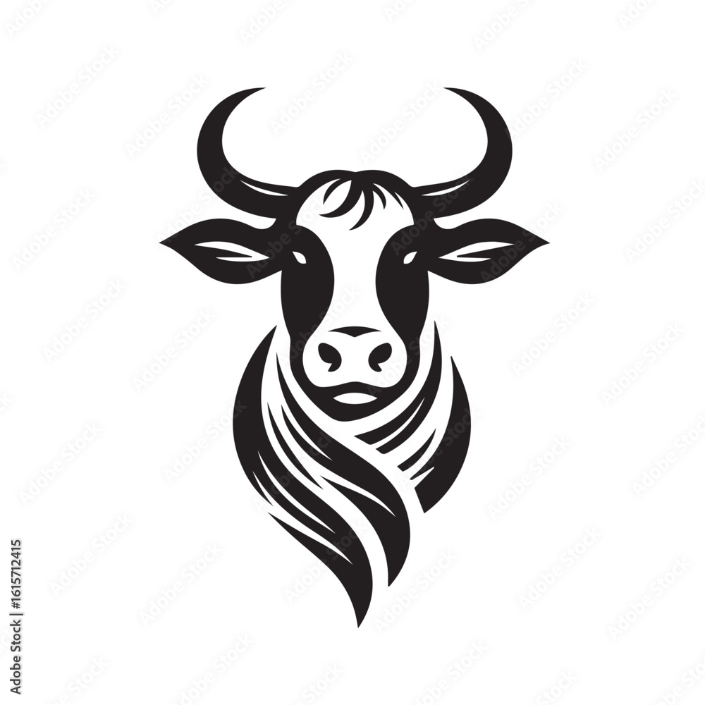 cow logo vector cow logo vector