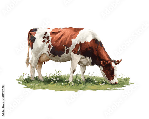 cow on a meadow