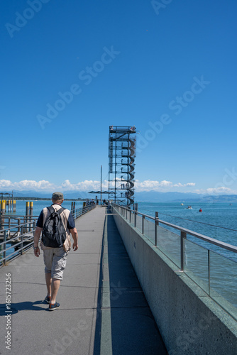Observation tower on Lake Constance
