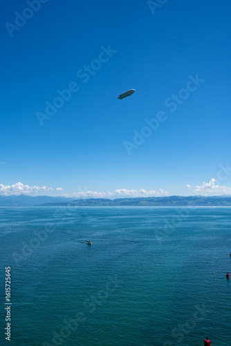Airship on Lake Constance