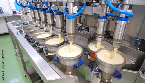 Modern Factory Industrial Machines