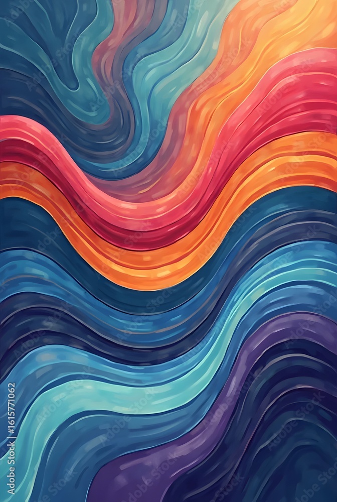 Obraz premium Abstract art colorful wallpaper