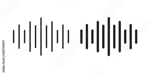 Voice icon graphic doodle, sketch, outline drawing Vector illustration