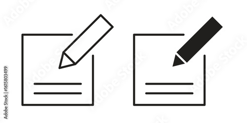 Post icon graphic doodle, sketch, outline drawing Vector illustration