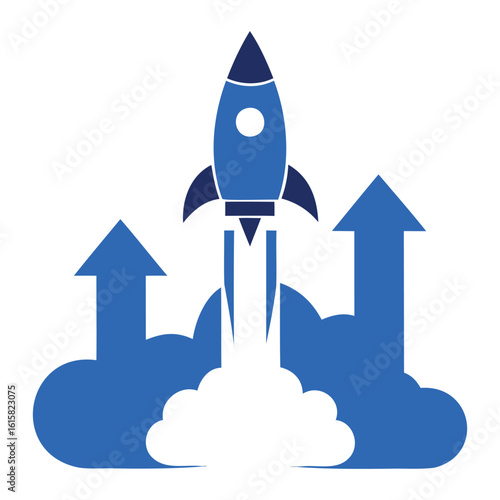 Dynamic Rocket Launch Graphics
