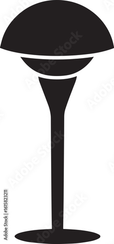  Minimal Golf Tee Shape Vector Illustration