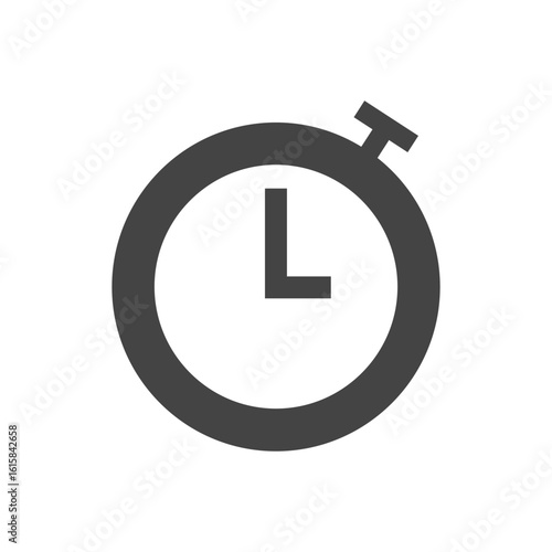 Timer icon. Simple vector sign.
