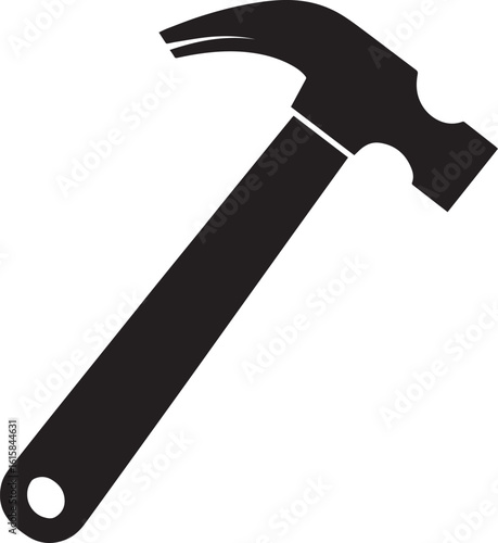  Minimal Construction Hammer Vector Illustration