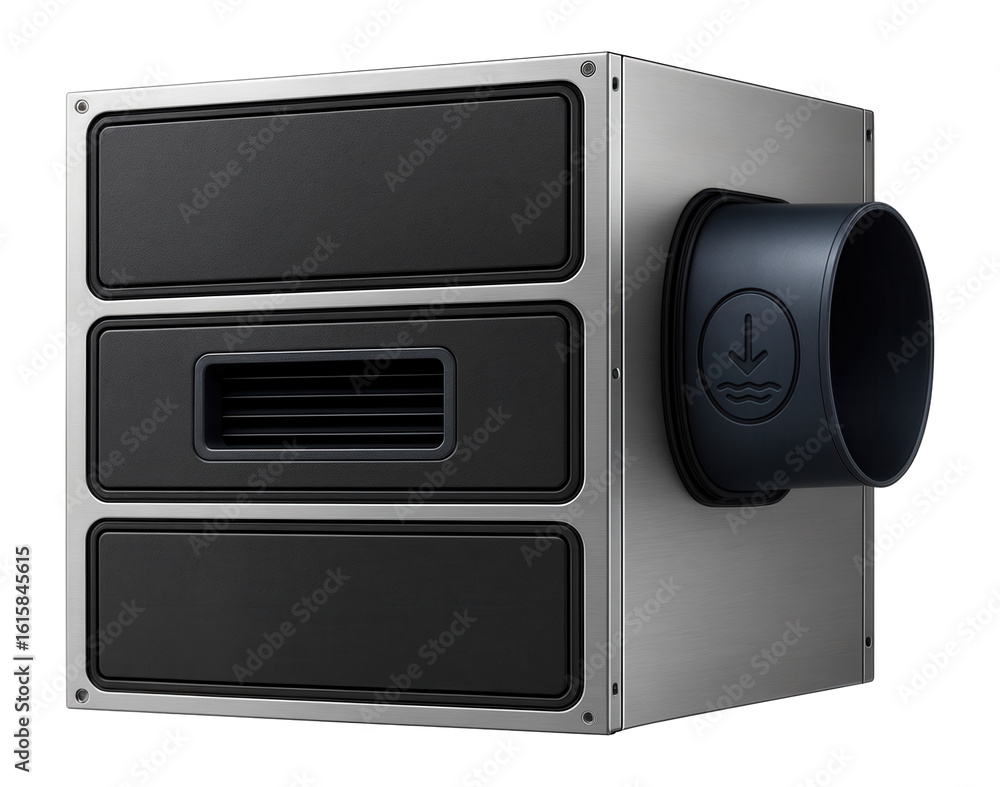 Fototapeta premium Modular wood drying unit with interchangeable panels and customizable airflow paths for a versatile timber workshop