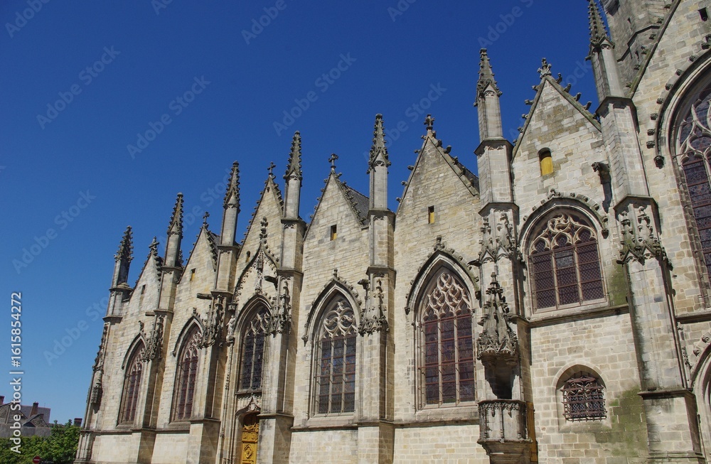 Fototapeta premium L'église Notre-Dame à Vitré