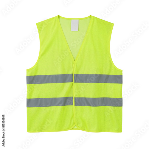 Essential high visibility safety vest with reflective strips ensures maximum visibility and protection for workers in any environment, promoting safety awareness.