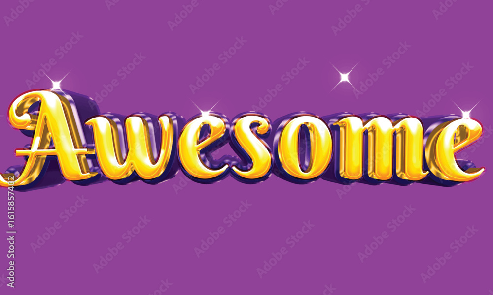 3d text effect design