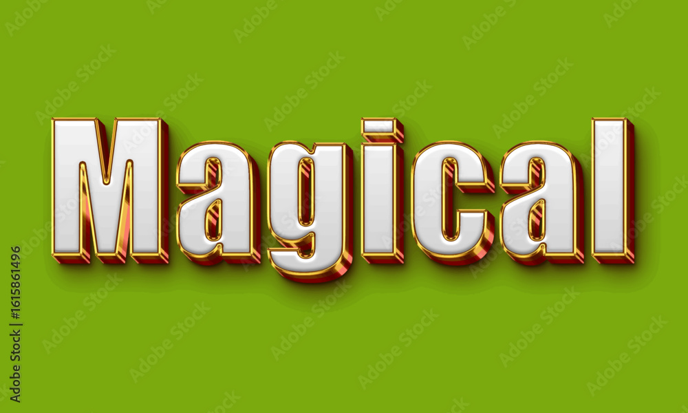 3d text effect design