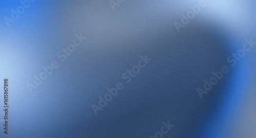 Modern blue gradient background with grain, noise texture effect, glowing light abstract wallpaper, dark digital blue backdrop, header, cover, banner layout
