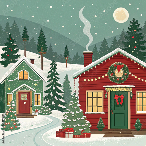 christmas greeting card