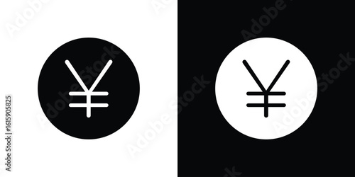 Free Download Yen icon. Vector Template. Concept Icon flat design. - GFXLoad