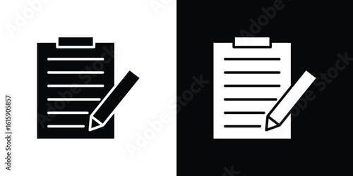 Writing icon. Vector Template. Concept Icon flat design.