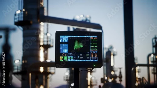 Industrial Process Monitoring Real-Time Data and Control Systems at Work