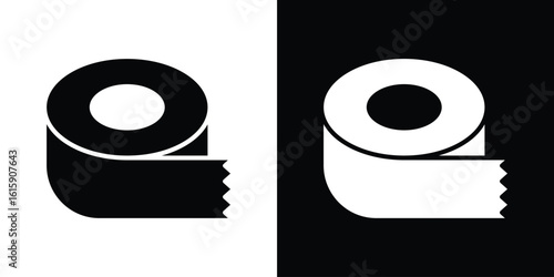 Tape icon. Vector Template. Concept Icon flat design.