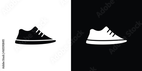 Shoes icon. Vector Template. Concept Icon flat design.