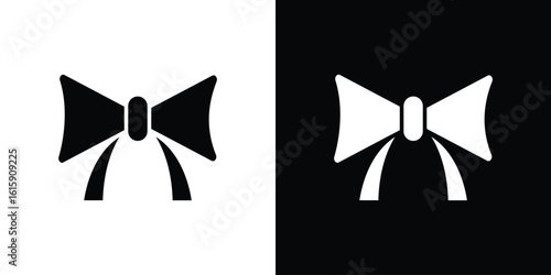 Ribbon icon. Vector Template. Concept Icon flat design.
