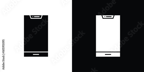 Mobile icon. Vector Template. Concept Icon flat design.