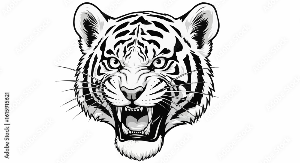 Fototapeta premium Tiger head