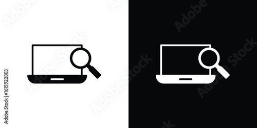 Browsing icon. Vector Template. Concept Icon flat design.