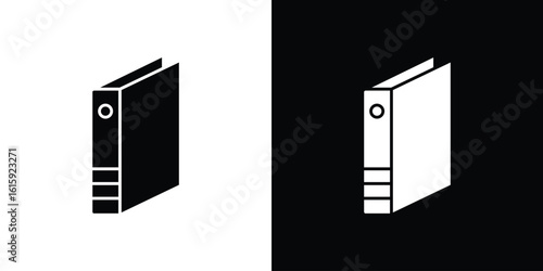 Binder icon. Vector Template. Concept Icon flat design.