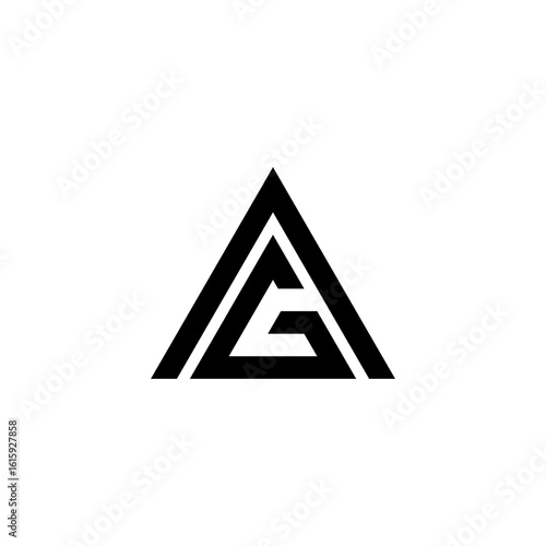 Free Download ag letter vector logo abstract - GFXLoad