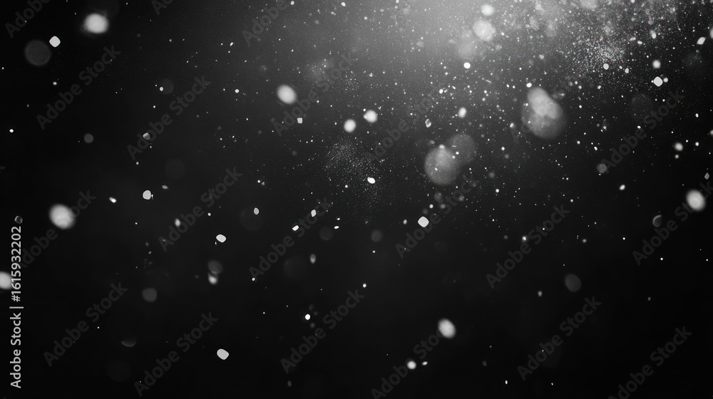 Fototapeta premium Abstract dark particle background