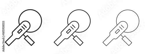 Polisher icon symbol for Info Graphic, Design Elements and Websites