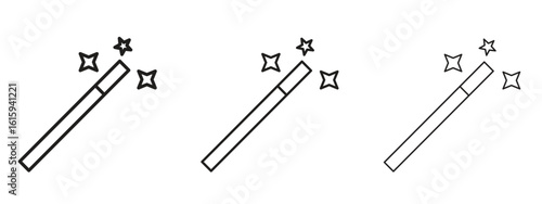 Fotografie Magic icon symbol for Info Graphic, Design Elements and Websites