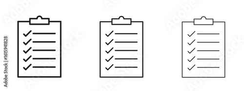 List icon symbol for Info Graphic, Design Elements and Websites