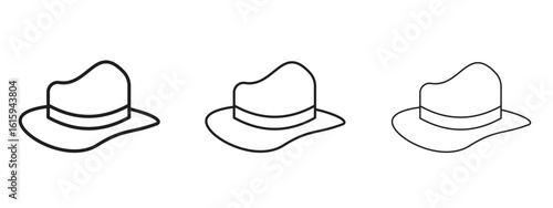 Hat icon symbol for Info Graphic, Design Elements and Websites