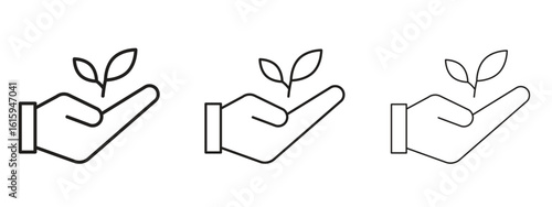 Environment icon symbol for Info Graphic, Design Elements and Websites