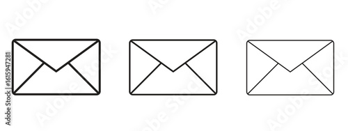 Email button icon symbol for Info Graphic, Design Elements and Websites