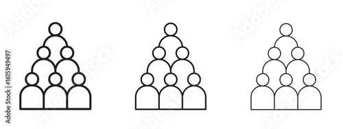 Community icon symbol for Info Graphic, Design Elements and Websites