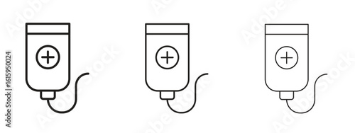 Chemotherapy icon symbol for Info Graphic, Design Elements and Websites